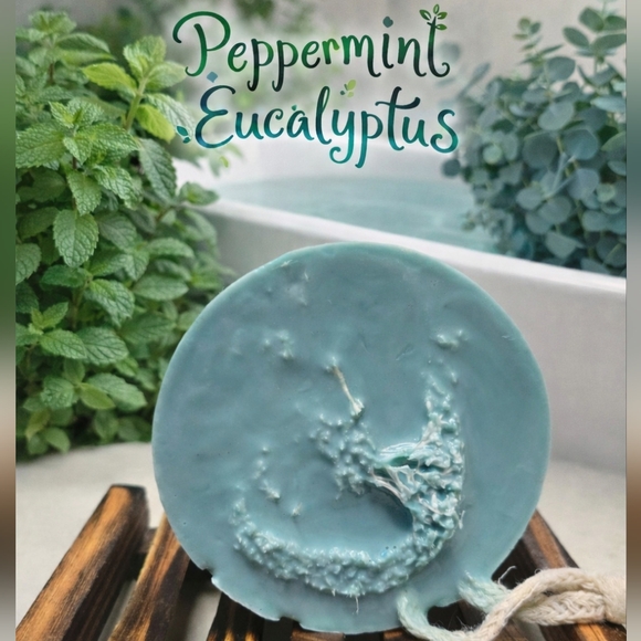 Hand Crafted  Foot Scrub 1 - 5oz Natural Loofah Infused - Picture 7 of 14